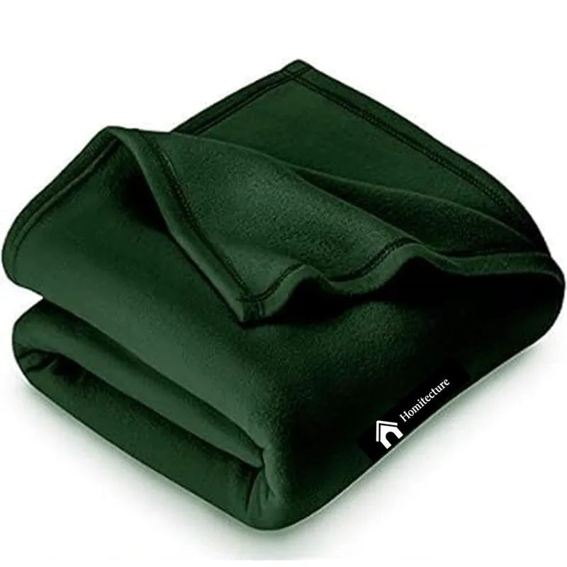 Soft Elite Blanket(Green) - 220 GSM media 3