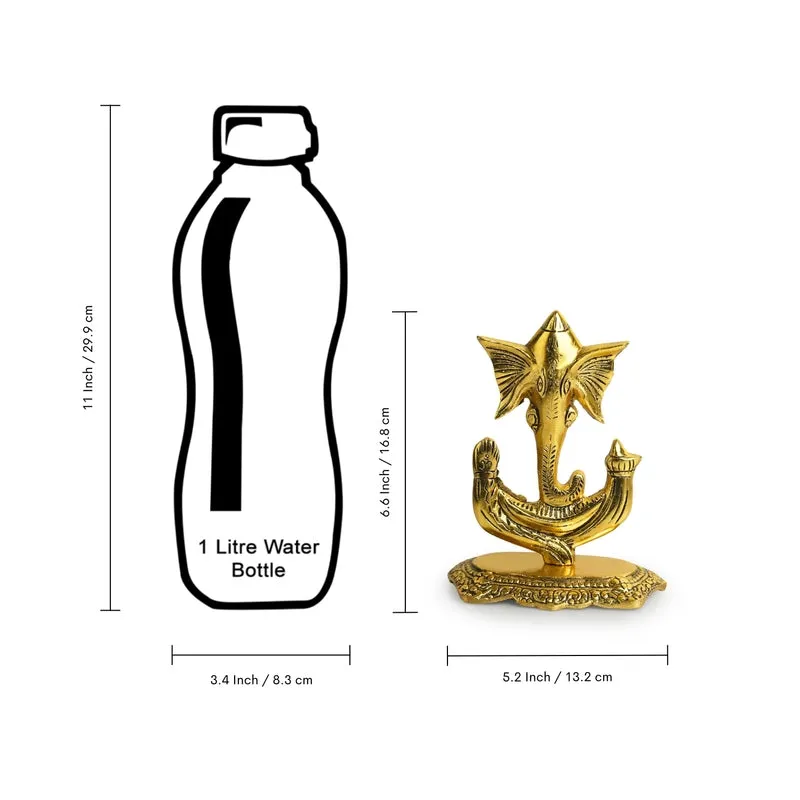 Vinayaka Chaitanya Handcrafted Idol media 5