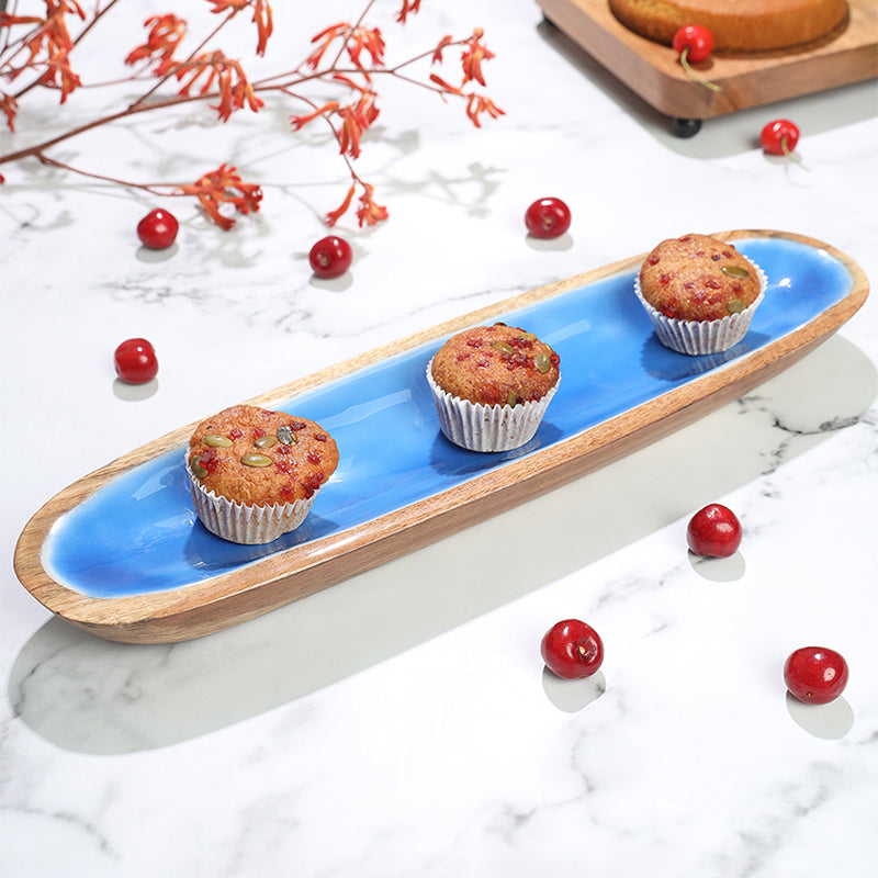 Oceanic Wood Platter