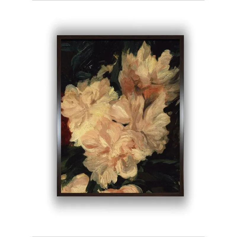 Peonies from Vase De Pivoines Sur Piedouche 1864 Canvas Wall Painting media 4