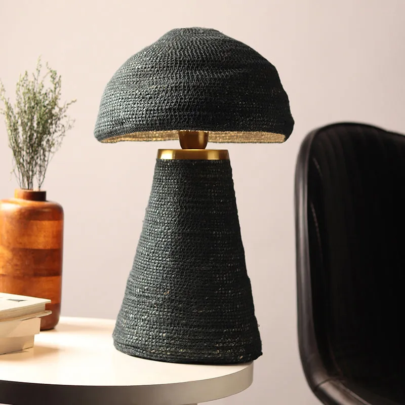 Icaria Fibre Table Lamp - Black media 2