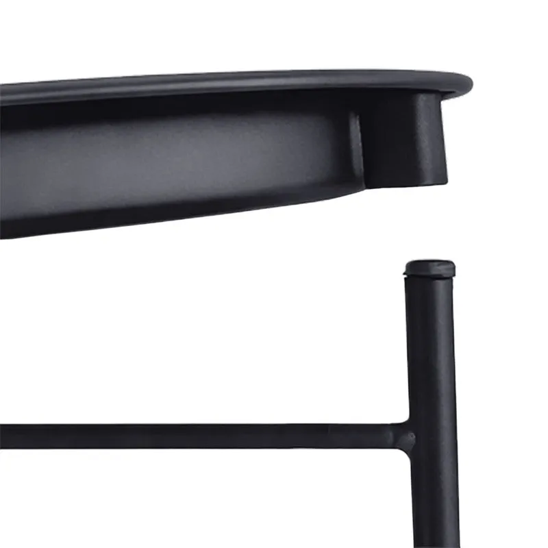 Cedar Metal Side Table - Black media 5