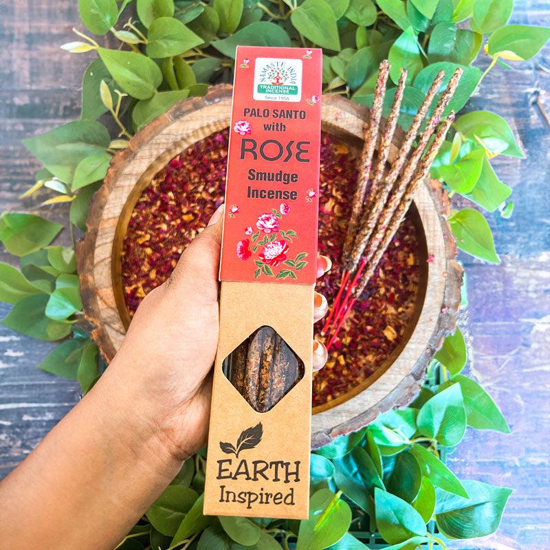 Sugandha Rose Smudge Incense Sticks  - Pack Of Two media 3