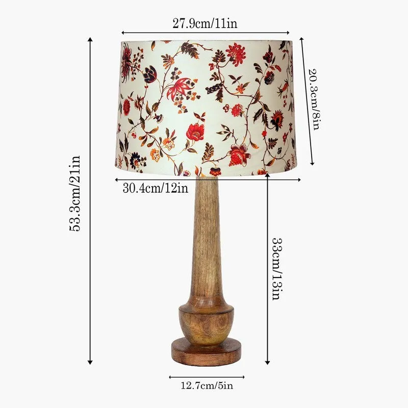VividAura Transform Wooden Table Lamp - Multicolor media 6