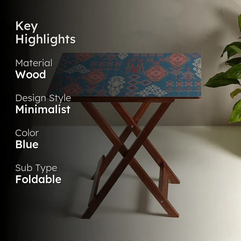 India Circus Wood Enchanting Folding Side Table media 2