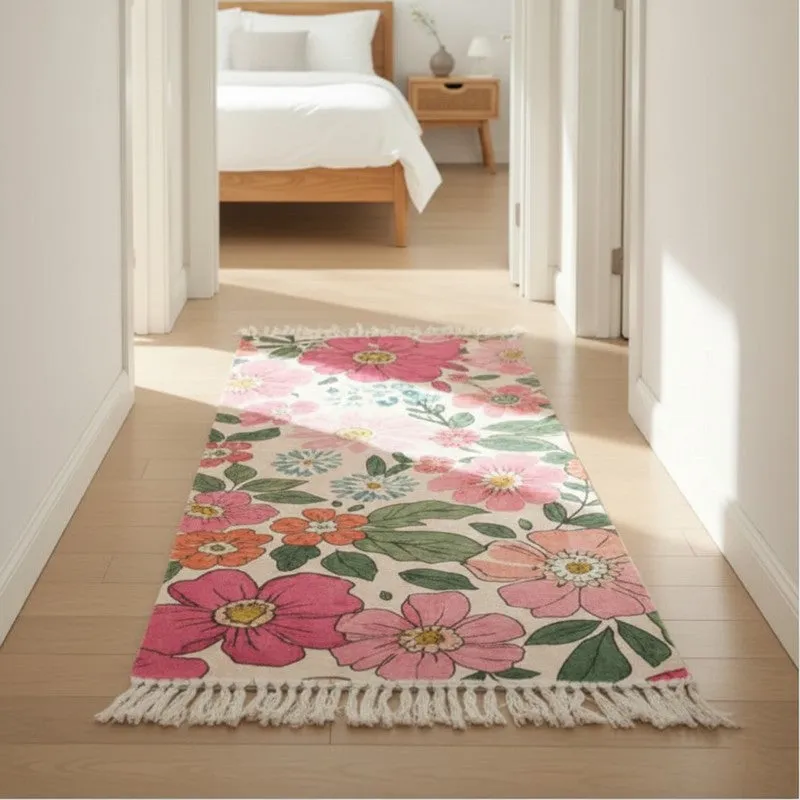 Vintage Rose Runner Rug media 5