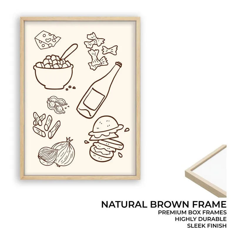 Soft Serve Archival Canvas Wall Art - Brown media 9