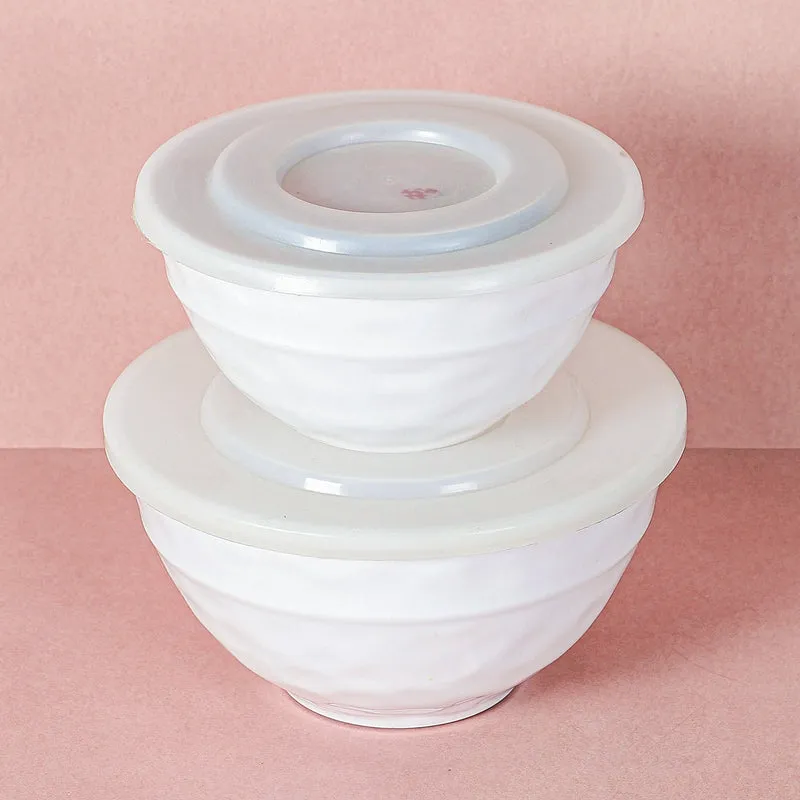 Maneva Serving Bowl (White) - Set Of Two media 4
