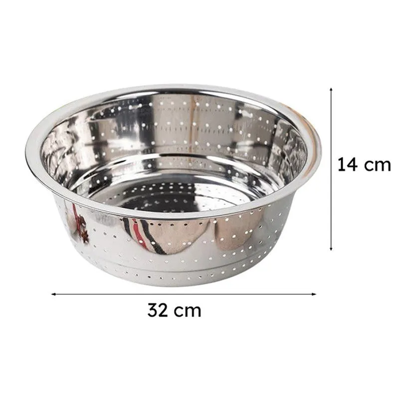 Drizzle Drain Stainless Steel Strainer - 32 CM media 7
