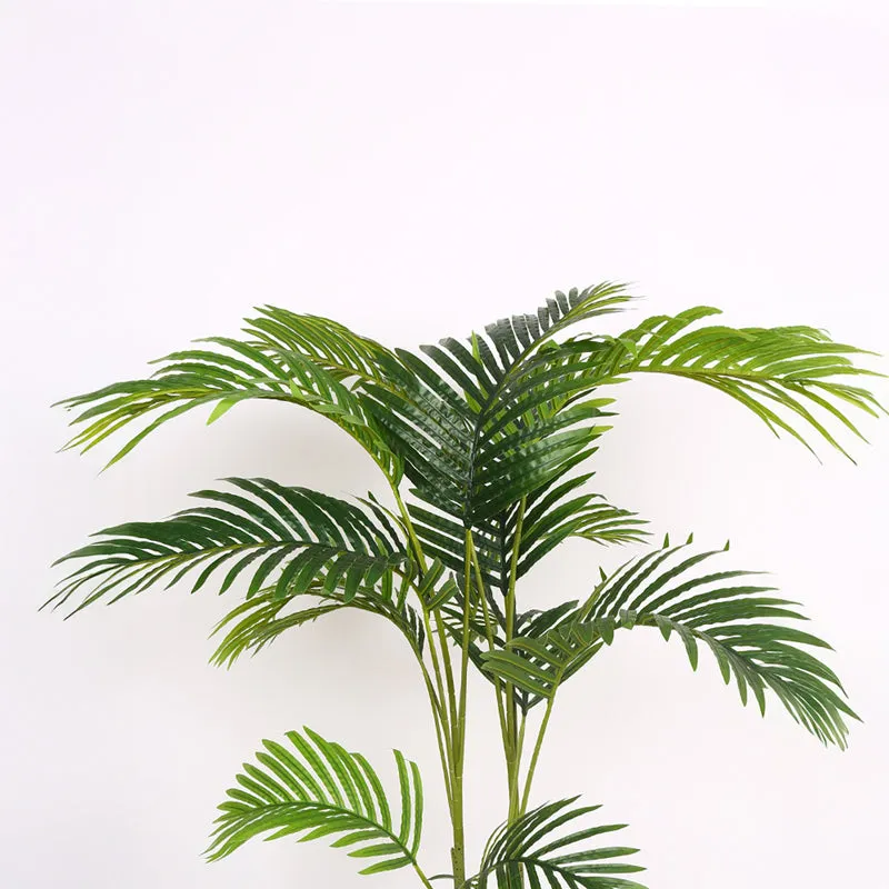 Verdiq Artificial Date Palm With Black Plastic Pot - 4 Feet media 5