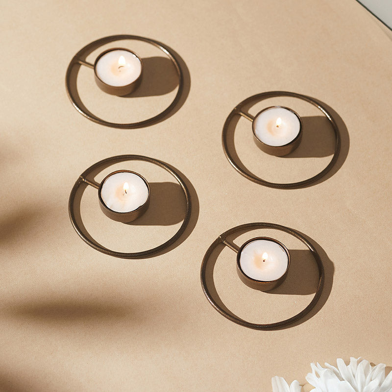 Idola Tealight Candle Holder (Copper) - Set of Four media 6