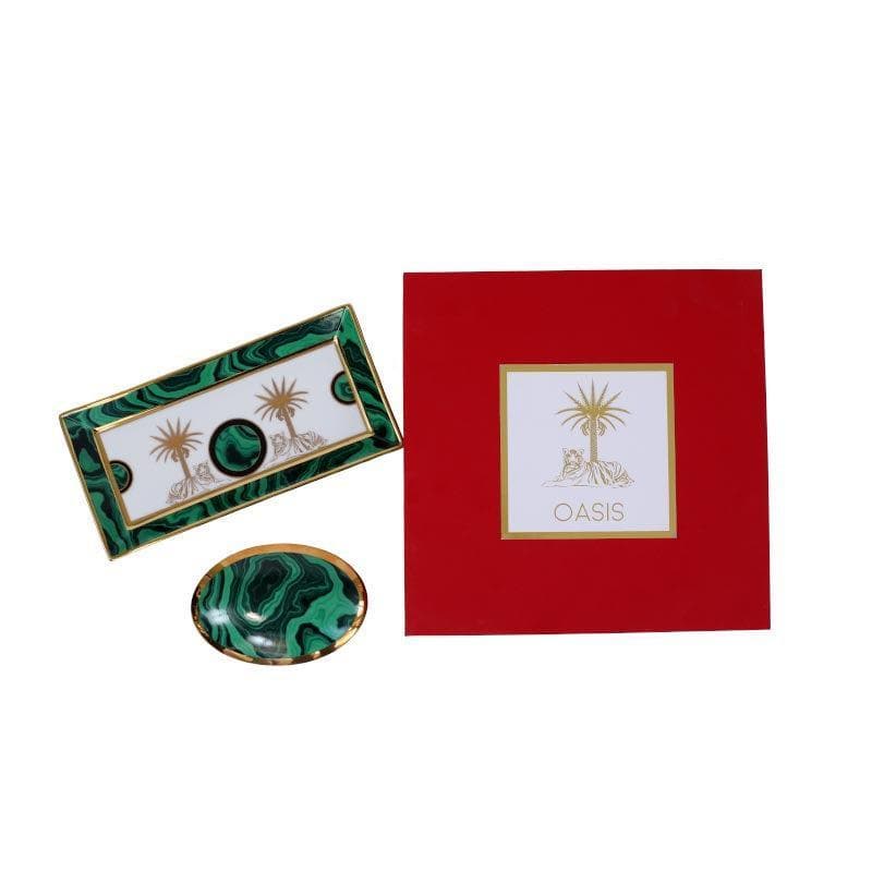Aisling Trinket Tray with Box Snack Set media 3
