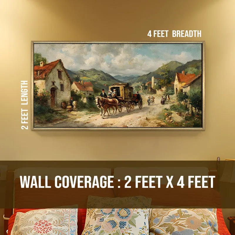 Heritage Carriage Village Wall Art media 8