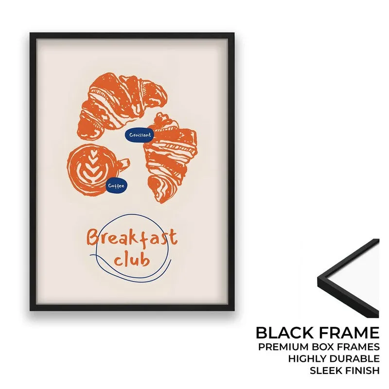 Breakfast Club Archival Canvas Wall Art - Black media 8