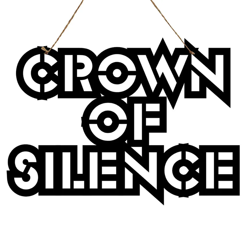 Crown Of Silence Mild Steel Wall Accent media 3