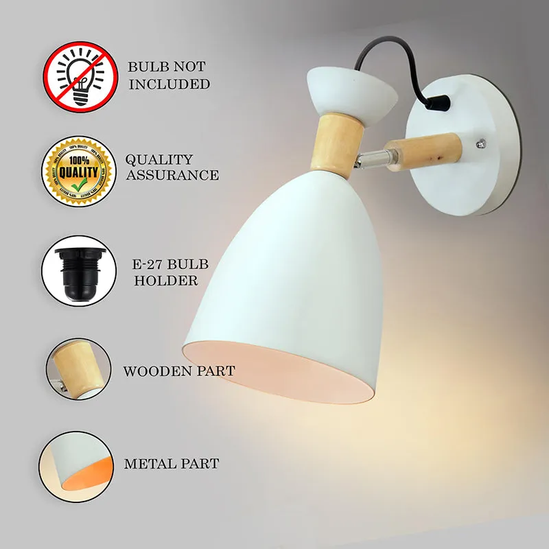 Frisson Metal & Wood Wall Lamp media 6