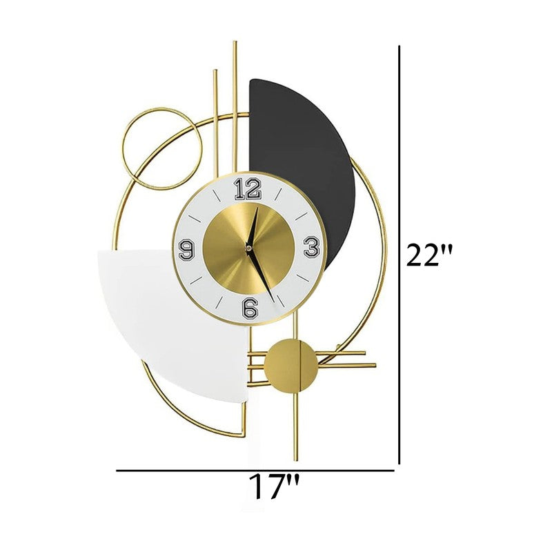 Tempo Silent Wall Clock - Multicolor media 7
