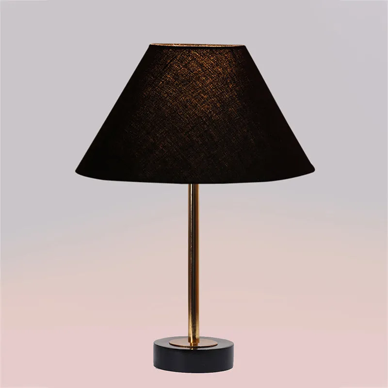 Cotin II Rodin Wooden Table Lamp - Black,Gold media 5