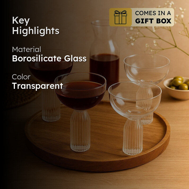 Divena Wine Glass(180 mL) - Set Of Four media 2