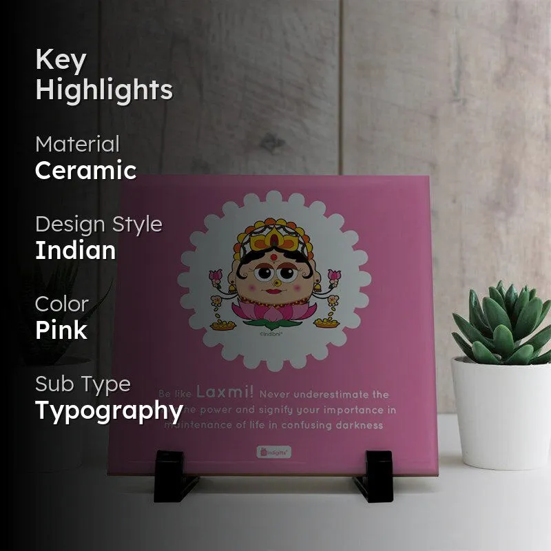 Whimsy Cute Laxmi Motivational Showpiece media 2