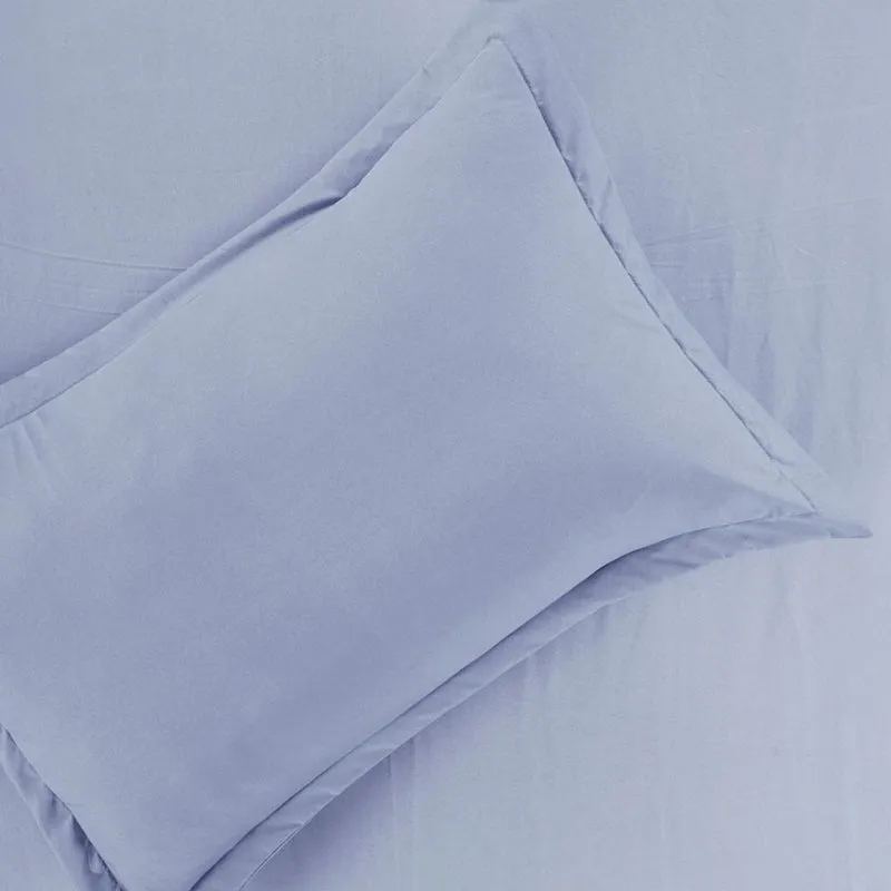 Cloud Drift Microfiber Bedsheet (Lavender) - 140 GSM media 6