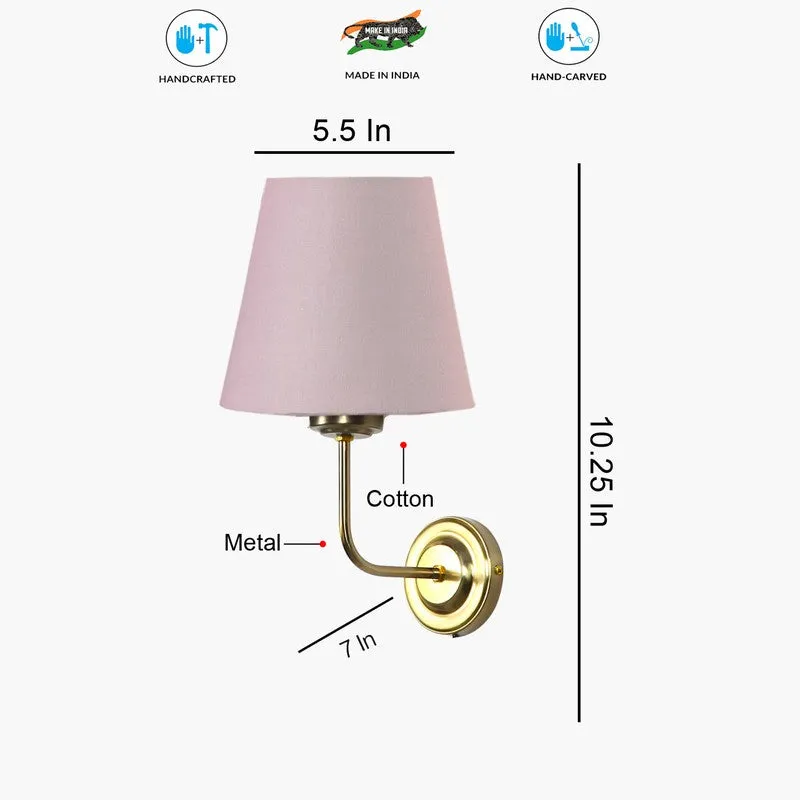 Lumoire Cone Metal Wall Lamp - Gold,Grey media 8