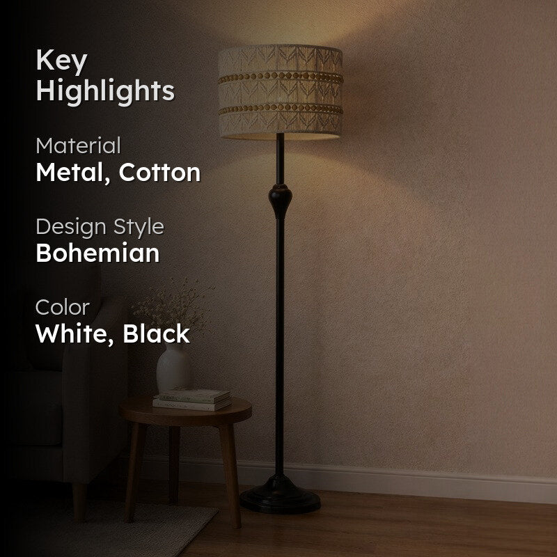 Belmont Designer Metal Floor Lamp media 2