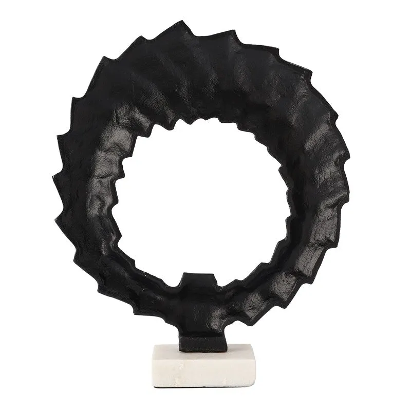 Shadow Wheel Aluminium Showpiece - Black media 5