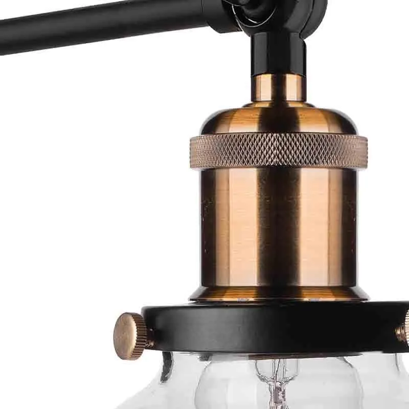 Bell Glass & Metal Wall Lamp media 5