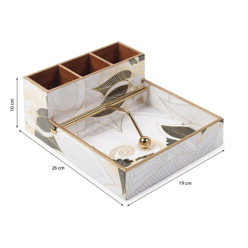 Yurex Wooden Cutlery & Tissue holder media 8