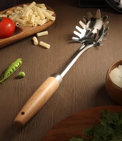 Wood · Stainless Steel