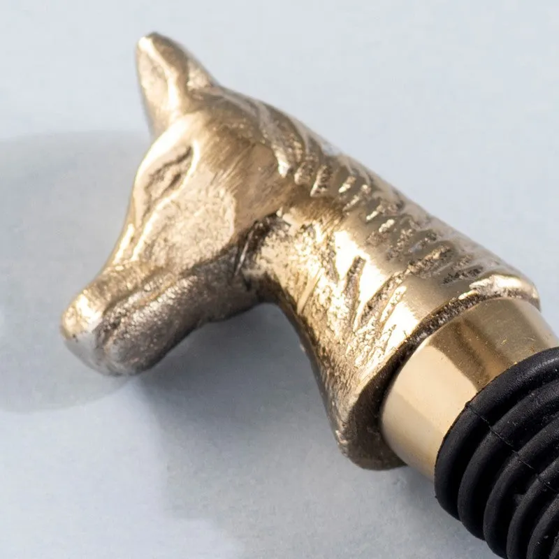 Spotted Safari Stainless Steel Pourer - Gold media 5