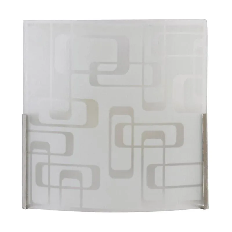 Abstract Block Glass Wall Lamp media 4