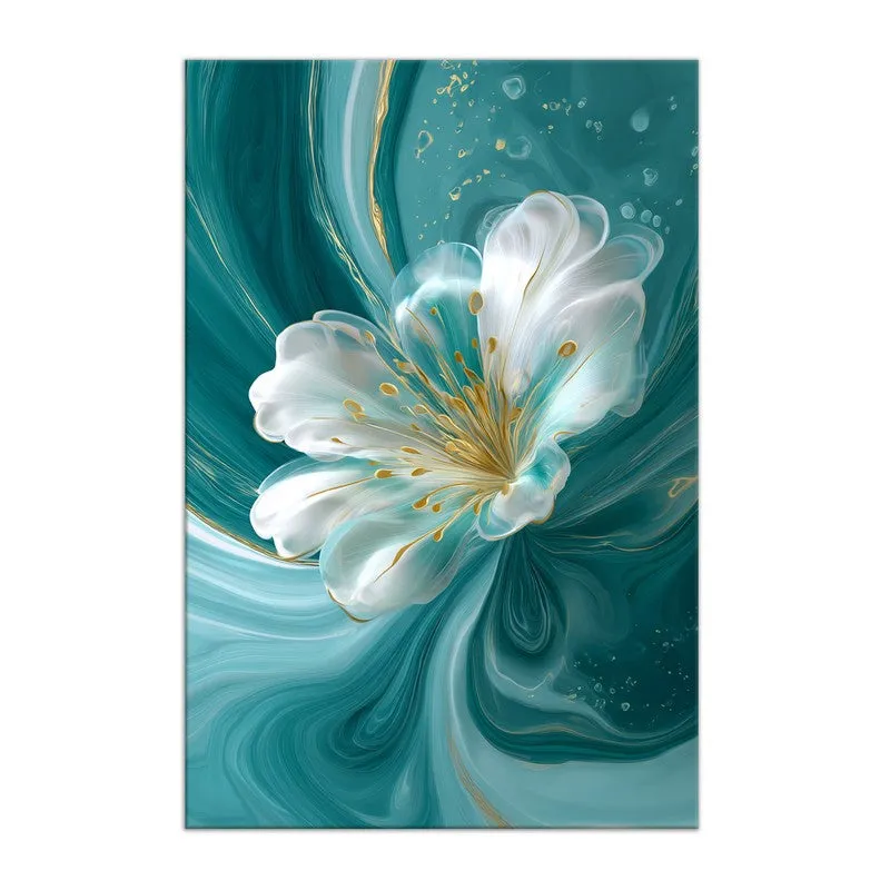 Bloom Haven Floral Canvas Wall Art media 3