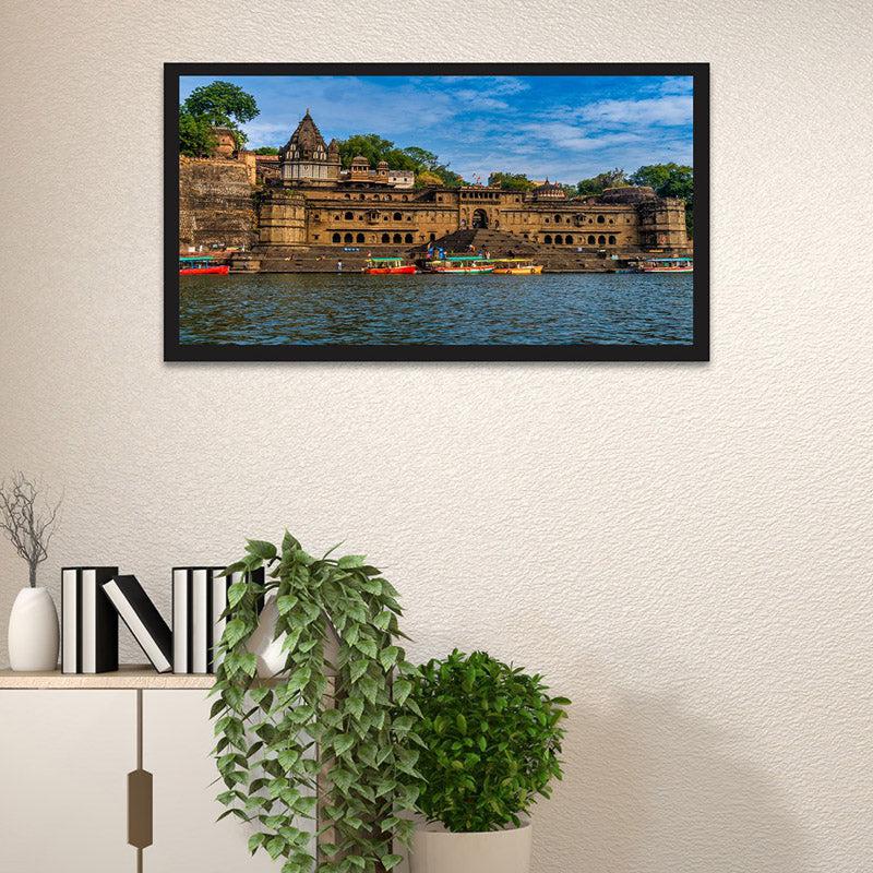 The Great Ayodhya Wall Painting With Frame