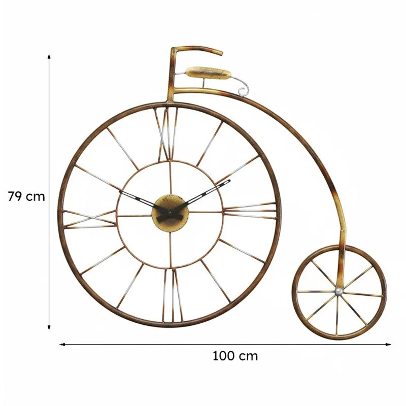 Vintage Pedal Wall Clock media 5