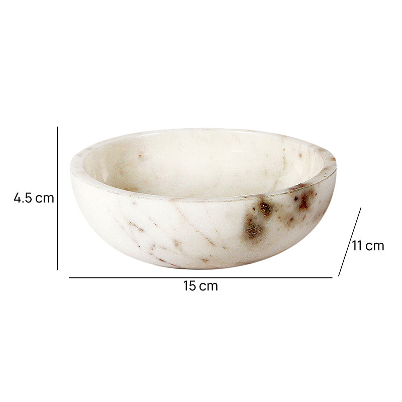 Stone Serve Marble Snack Bowl - 400 ML media 5