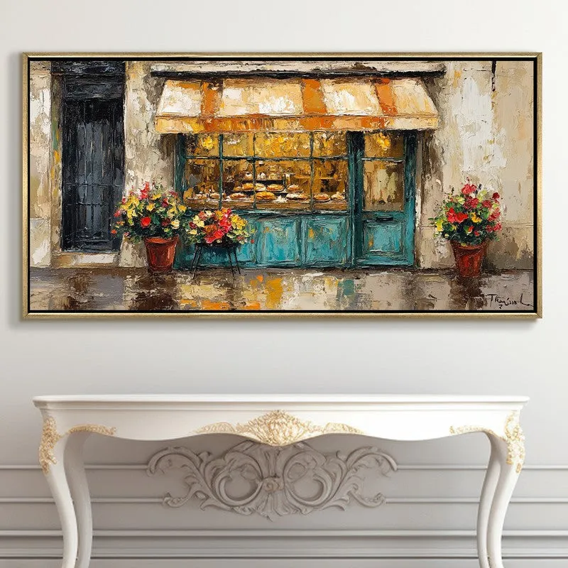 Windowed Canvas Wall Painting With Frame media 5