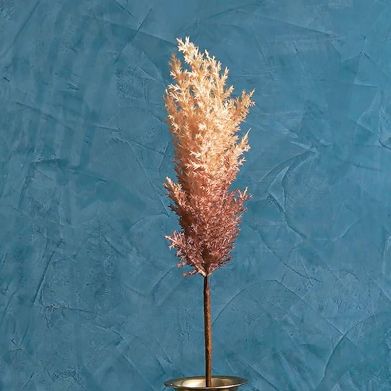 Pampera Artificial Pampas Without Vase (Beige) - 3 Feet media 4
