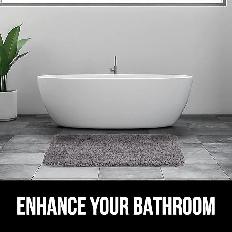 BathEase I Anti Skid Bath Mats - Grey media 7