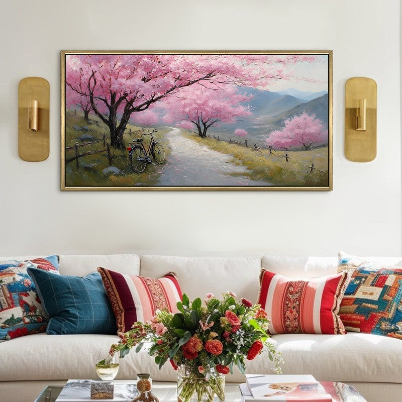 Springtide Canvas Wall Painting With Frame