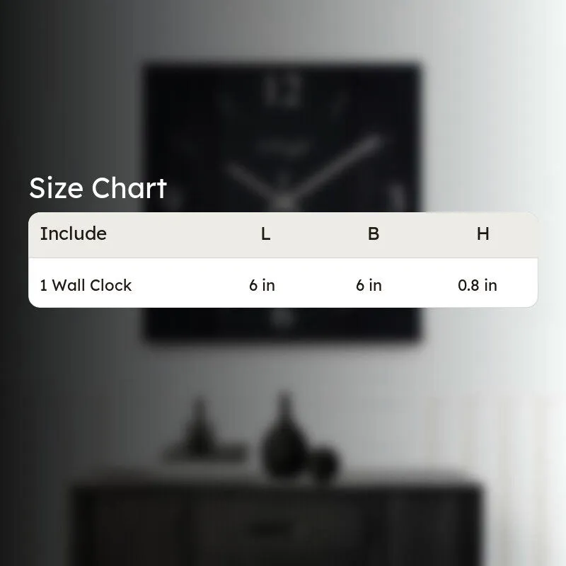 Vexon Analog Wall Clock - Black media 9