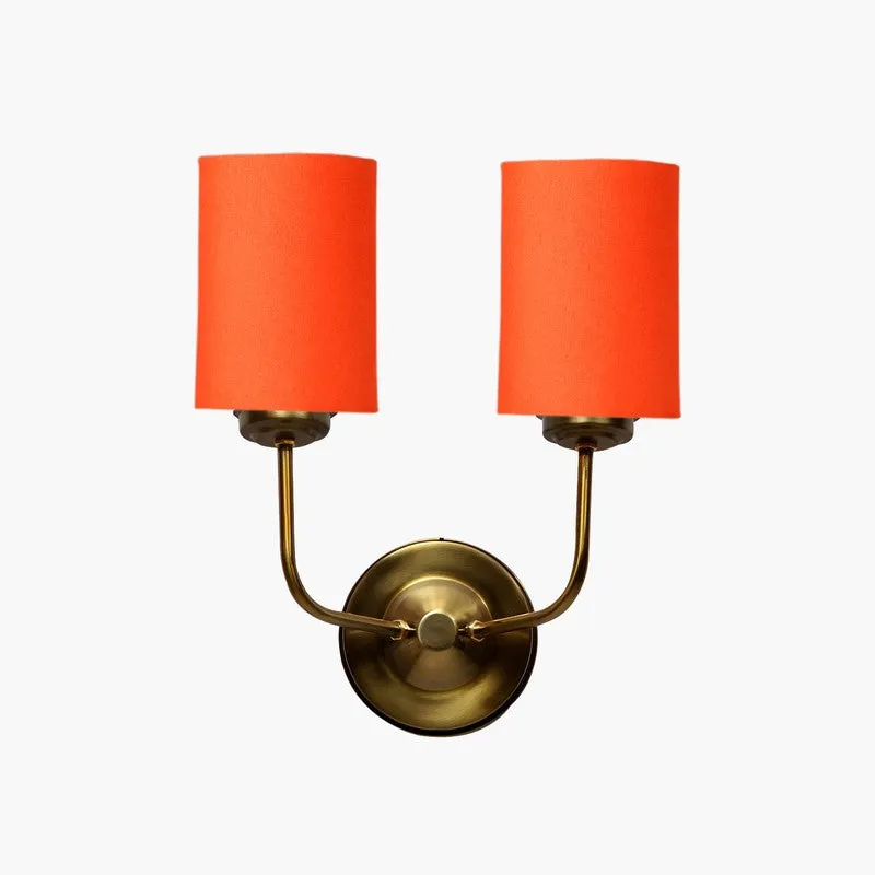 Lumoire Duo Metal Wall Lamp - Gold,Orange media 5