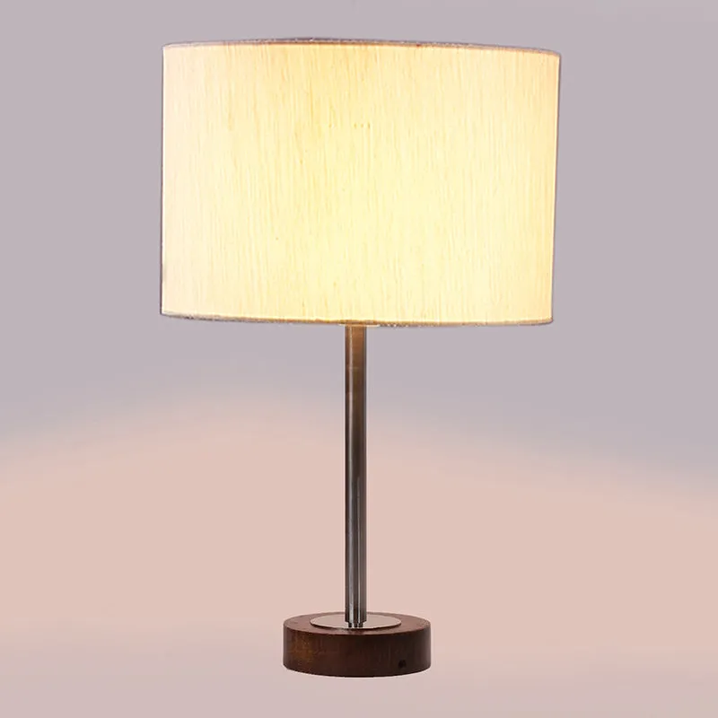 Cotin I Rodin Wooden Table Lamp - OffWhite,Silver,Brown media 5