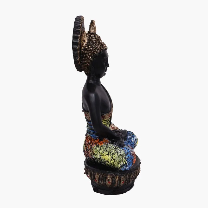 Dhyana Buddha Polyresin Idol media 4