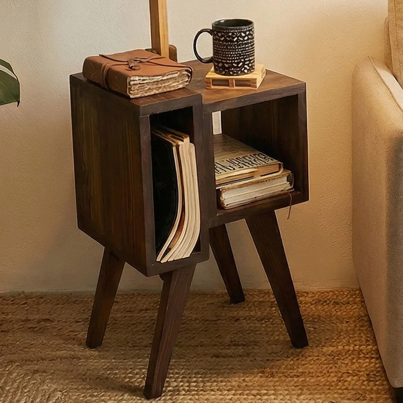 Echelon Shelf Wooden Floor Lamp With Jute Shade media 5