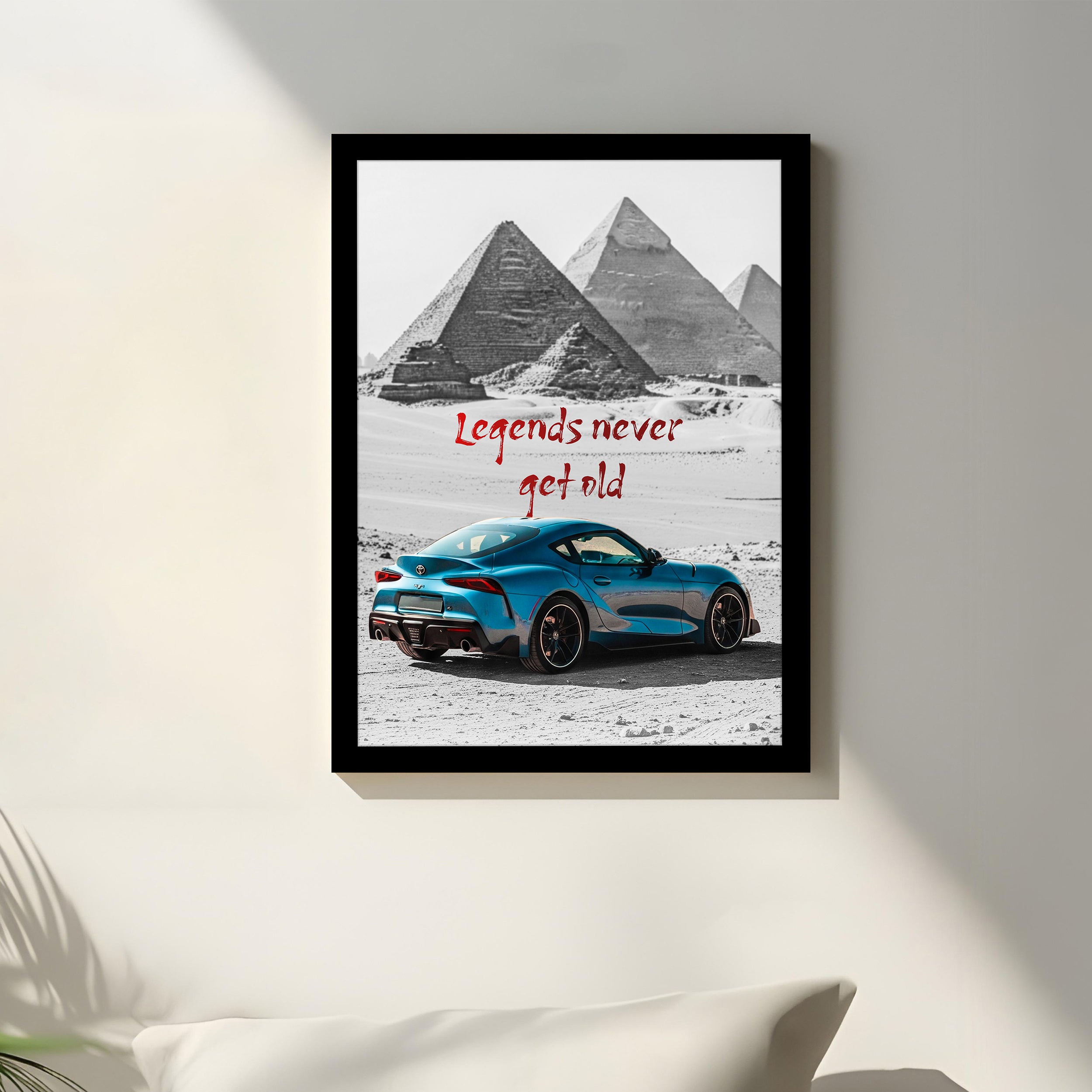 Courage Behind the Wheel Wall Art & Painting