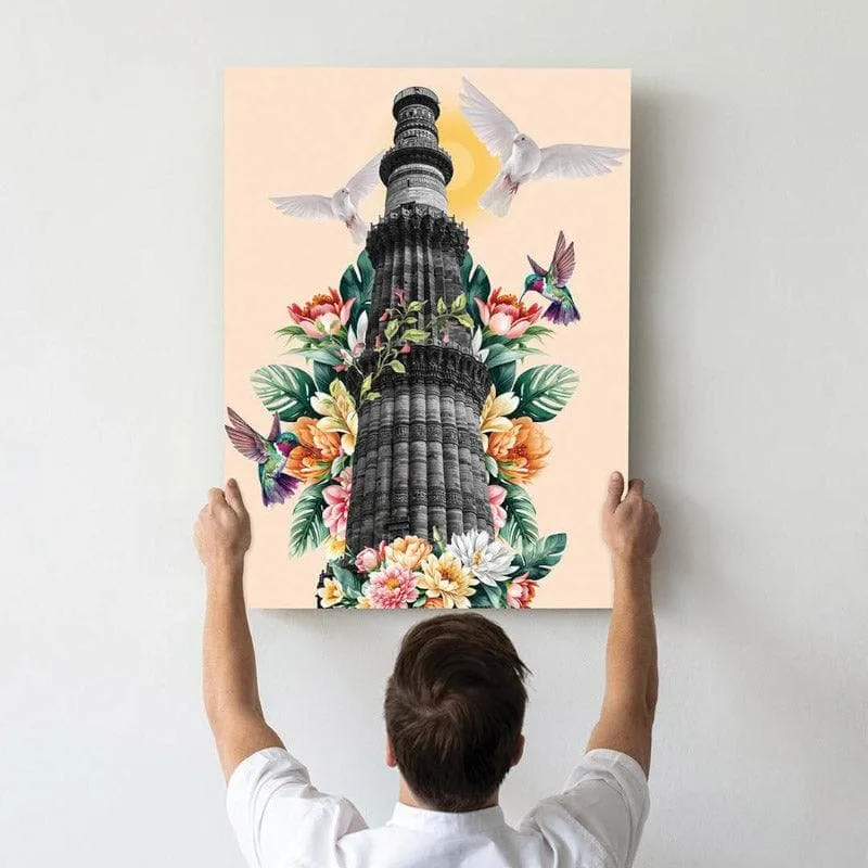 The Marvellous Heritage Canvas Wall Painting - Set Of Three media 3