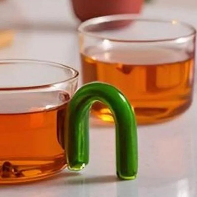 Meadowyn Borosilicate Glass Tea Cup (140 mL Each) - Set Of Two media 3