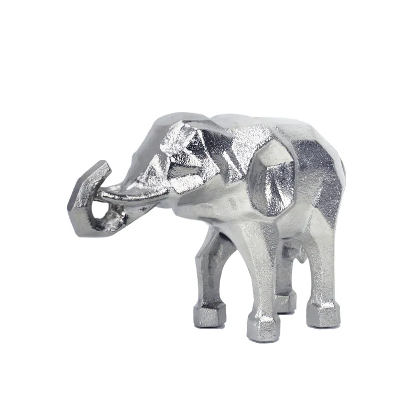 Fancy Ellie Aluminium Showpiece - Silver media 4